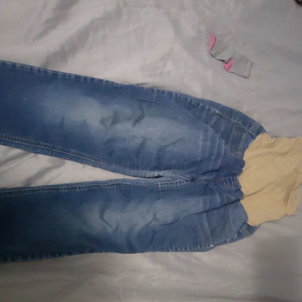 Maternity jeans indigo blue